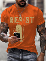 🔥Buy 3 Get 15% Off🔥Men's Penguins Resist Tariffs Printing T Shirt