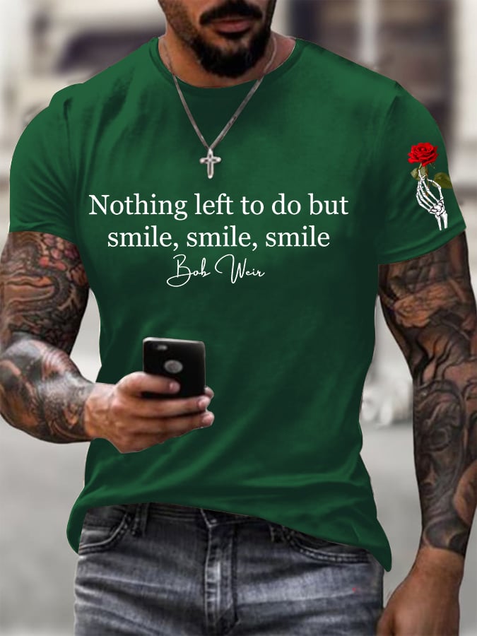 🔥Buy 3 Get 15% Off Men's Vintage Rock Tribute Printed Casual T-shirt