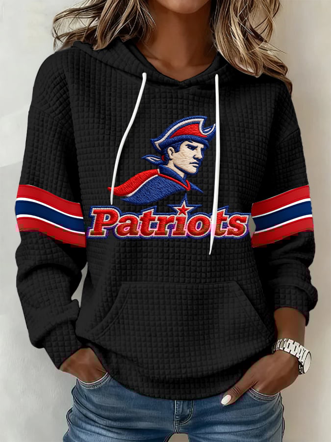 Women's Football Print Casual Sweatshirt