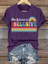 Women's  The Future Is an Inclusive Print T-Shirt