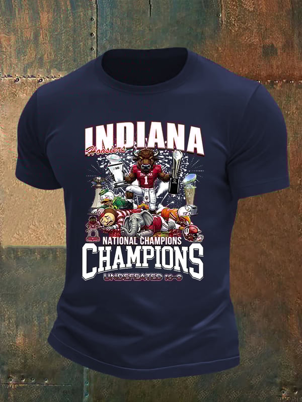 Men's  Football Print  T-Shirt