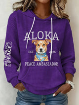 Women's Walk For Peace  Art Print Sweatshirt