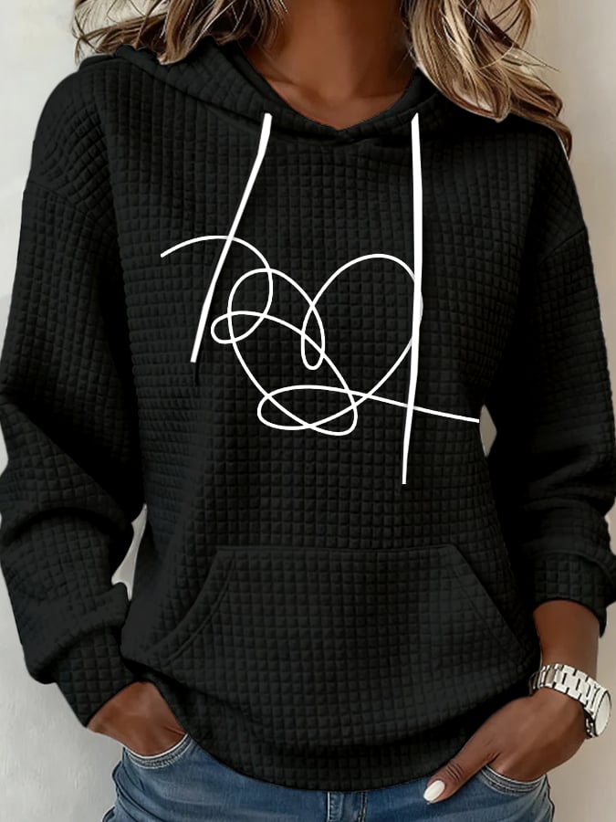 🔥Buy 3 Get 15% Off🔥Women's Retro Leisure Print Hoodie