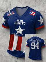 Men's Bunny Football Music Lover Casual Tee