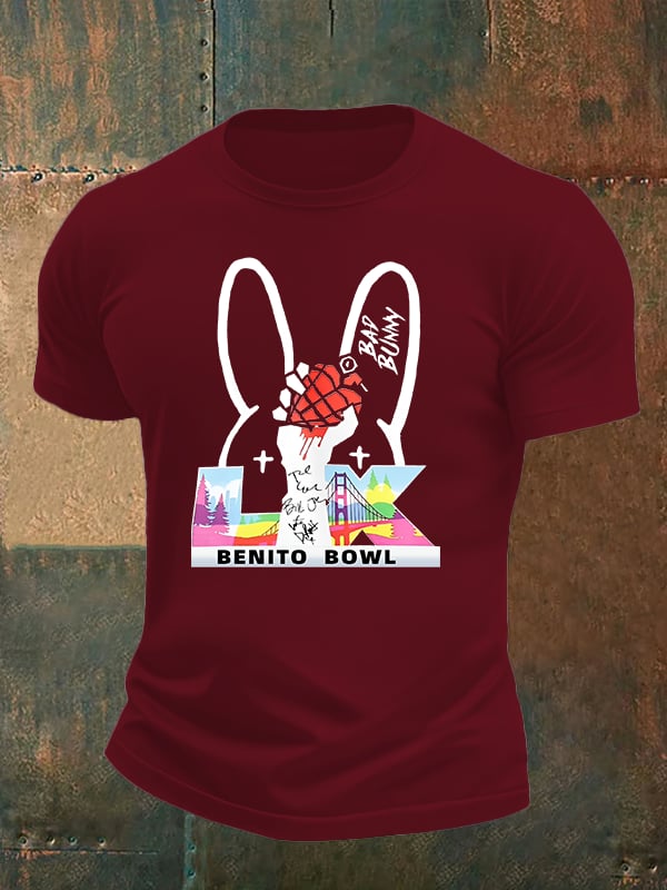 Men's Opening And Halftime Shows Print Casual T-shirt