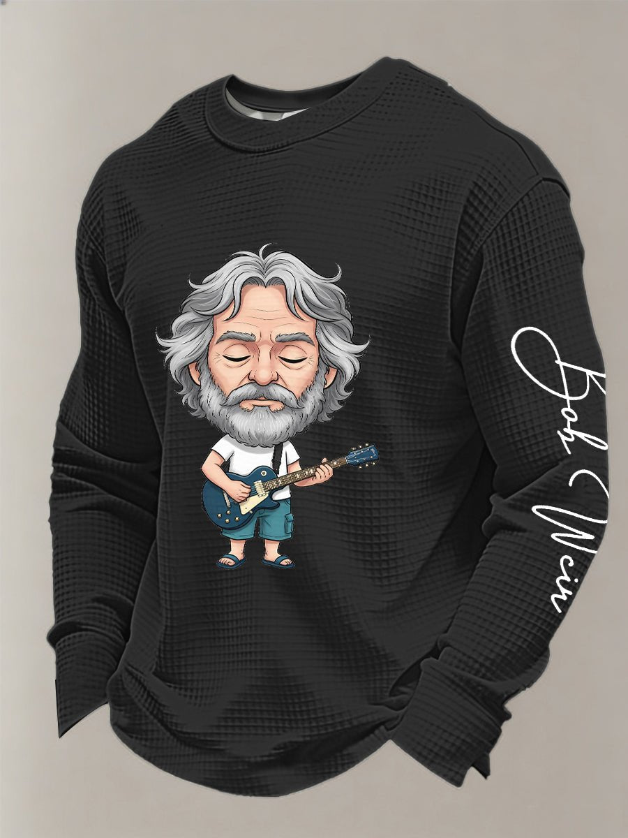 🔥Buy 3 Get 15% Off Men's RIP Bob Weir Print Casual Sweatshirt