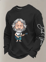 🔥Buy 3 Get 15% Off Men's RIP Bob Weir Print Casual Sweatshirt