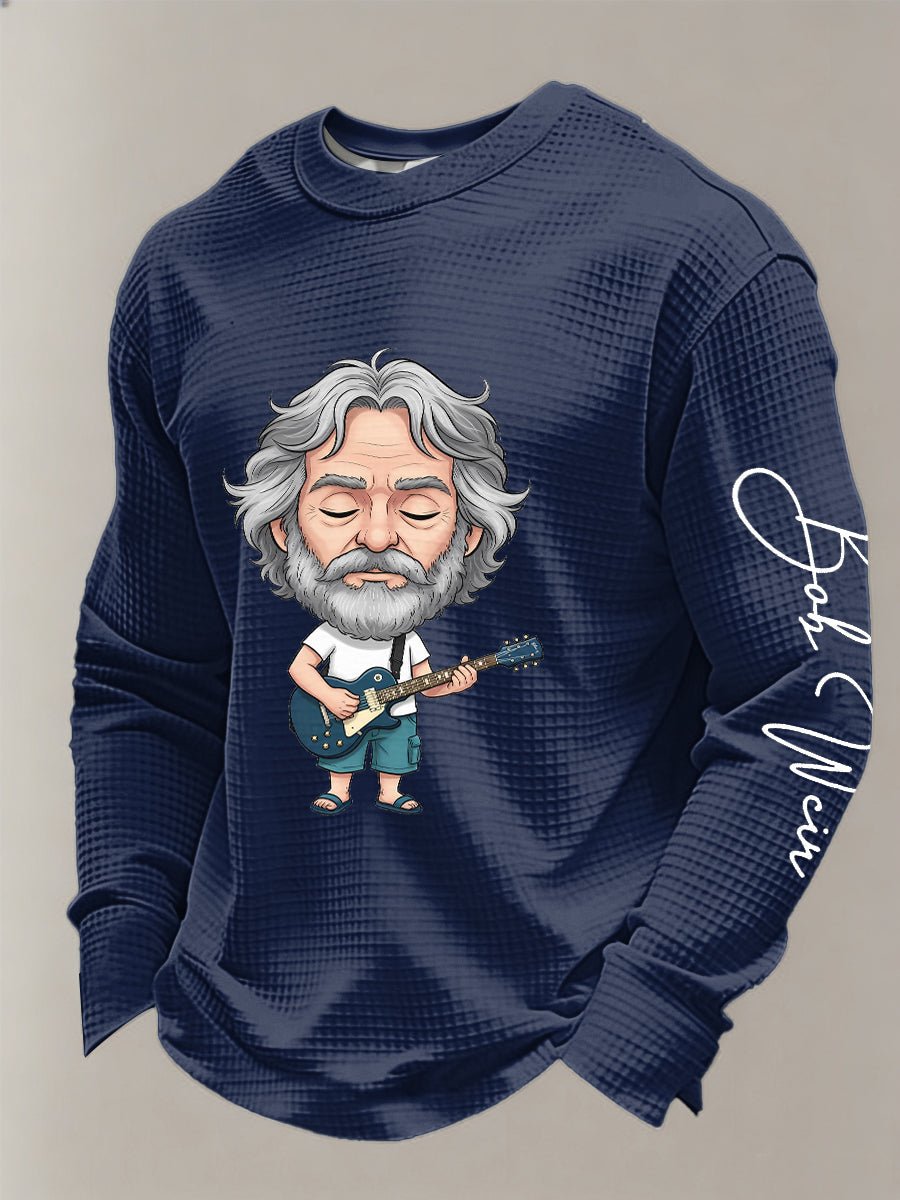 🔥Buy 3 Get 15% Off Men's RIP Bob Weir Print Casual Sweatshirt
