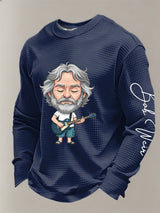 🔥Buy 3 Get 15% Off Men's RIP Bob Weir Print Casual Sweatshirt