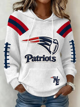 Women's Football Print Sweatshirt