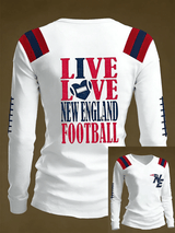 Women's Football Long Sleeve Shirt