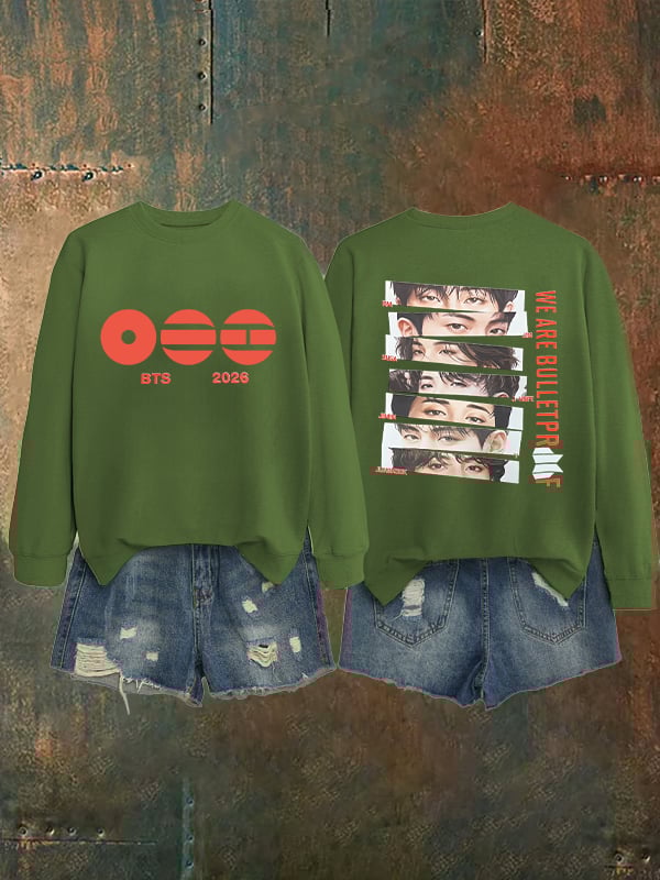 🔥Buy 3 Get 15% Off🔥Women's K-pop Print Sweatshirt