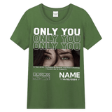 💖Best Gift For Lover💖Unique Custom Eyes Photo Tee 💗 Crewneck 💗 Hoodie