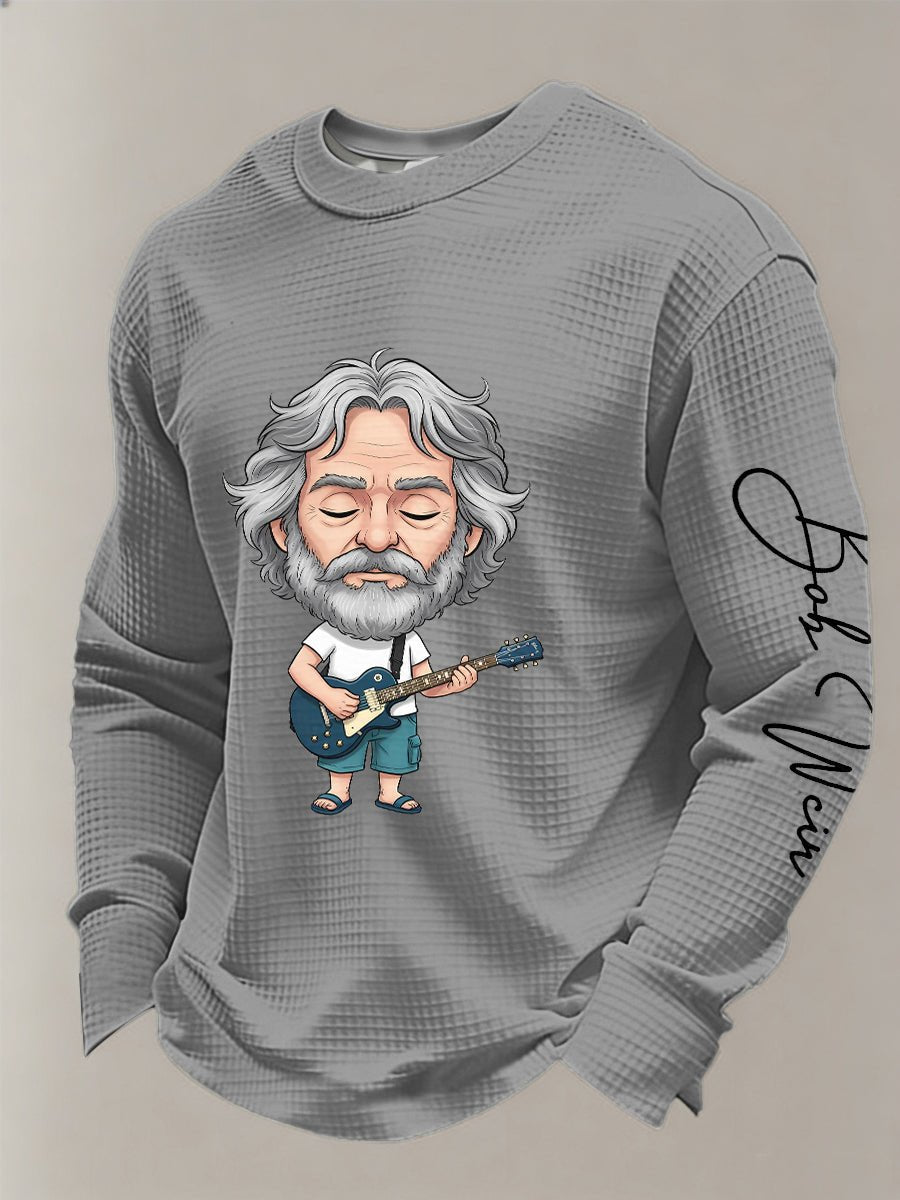 🔥Buy 3 Get 15% Off Men's RIP Bob Weir Print Casual Sweatshirt