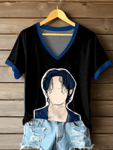 🔥Buy 3 Get 15% Off🔥Women's BTS lovers Printed short-sleeved T-shirt