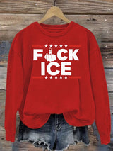 Women's  ICE  Print  Sweater