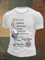 🔥Buy 3 Get 15% Off Men's Vintage Rock Tribute Printed Casual T-shirt
