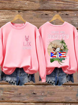 Women's Puerto Rico Print Sweatshirt