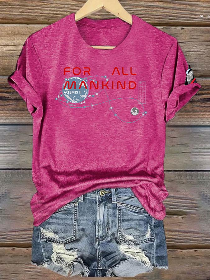 Women's  FOR ALL MANKIND Print T-Shirt