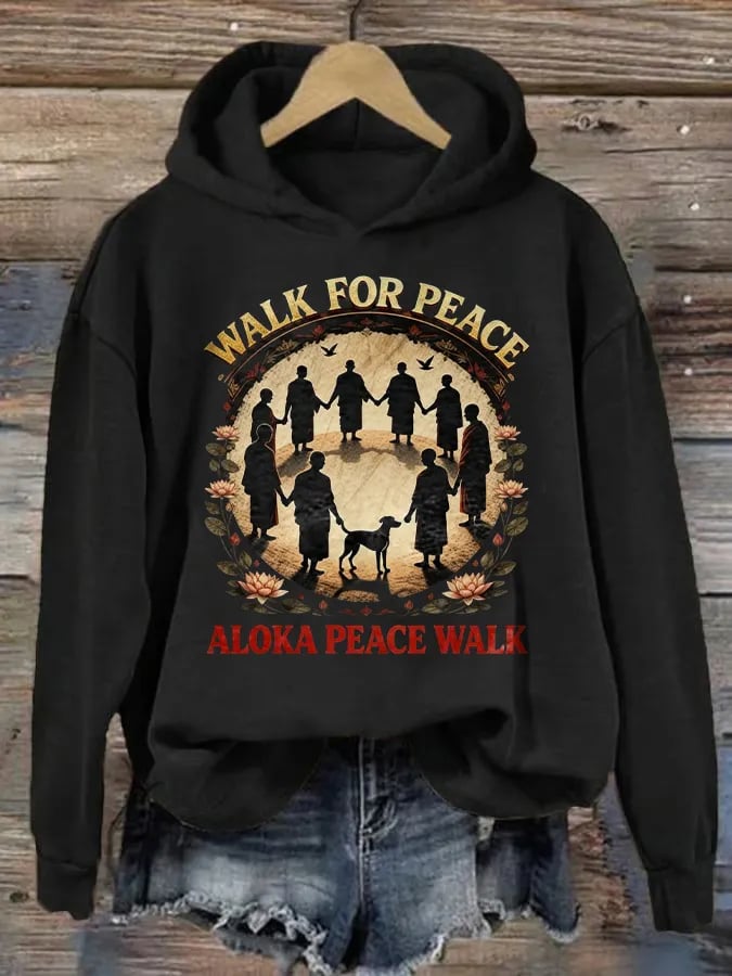 Women's Walk For Peace  Art Print Sweatshirt