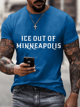 Men's ICE Out Of Minneapolis Print T-Shirt