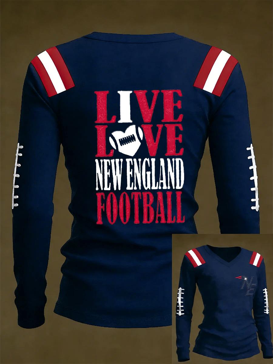 Women's Football Long Sleeve Shirt