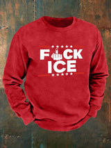 Men's  ICE  Print  Sweatshirt