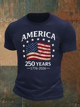 Men's America 250 Print T-Shirt