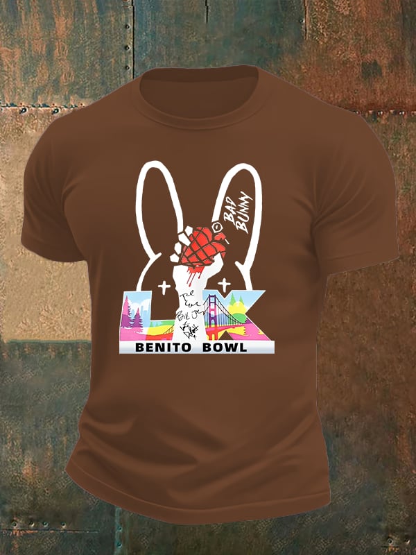 Men's Opening And Halftime Shows Print Casual T-shirt