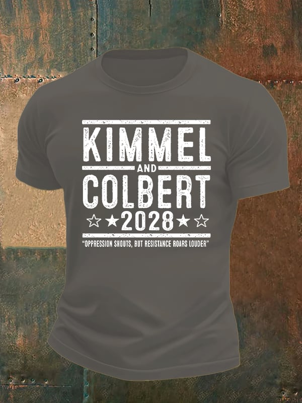 Men's Talk Show Colbert Kimme Legend 2028 T-shirt