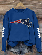Women's Football Printed Sweatshirt