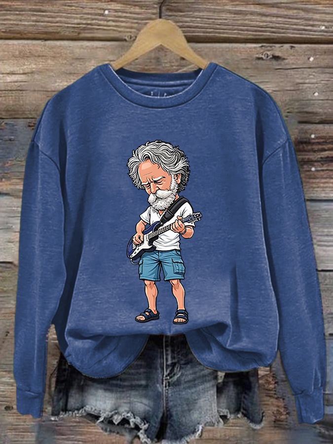 🔥Buy 3 Get 15% Off Women's Casual Printed Long-Sleeve Sweatshirt