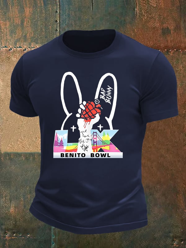 Men's Opening And Halftime Shows Print Casual T-shirt