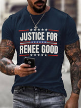 Men's Casual Printed T-shirt