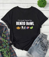 Puerto Rico Singer Benito Bowl Printed T-shirts