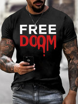 Men's Justice Casual Printed T-shirt