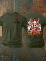 Men's  Football  Print  T-Shirt