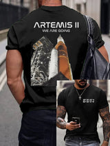 Men's rocket Printed T-Shirt