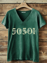 🔥Buy 3 Get 15% Off🔥Women's 50501 Your Country Needs You Print T-Shirt