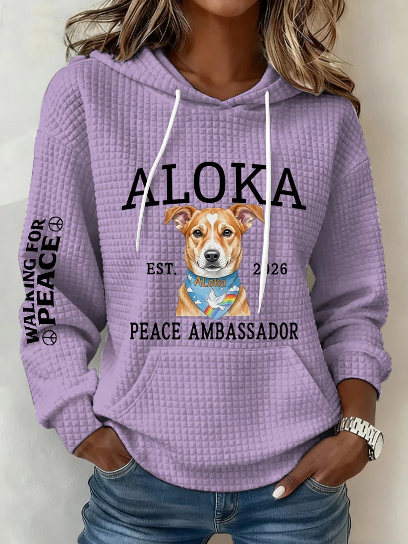 Women's Walk For Peace  Art Print Sweatshirt