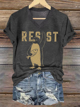 🔥Buy 3 Get 15% Off🔥Women's Penguin Resist Printed Short-Sleeved T-Shirt