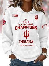 Women's Football Print Casual Sweatshirt