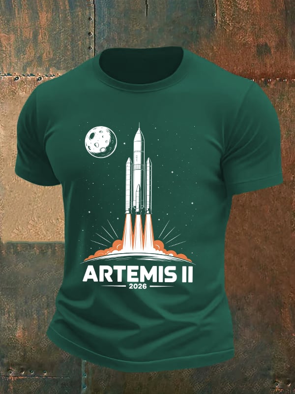 Men's  ARTEMIS II  Print T-Shirt