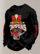 Men's Football Print T-Shirt