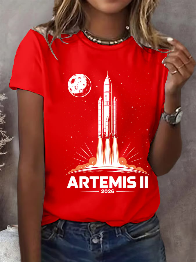 Women's  ARTEMIS II Print T-Shirt