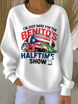Puerto Rico Singer Benito Bowl Printed Long Sleeve Top