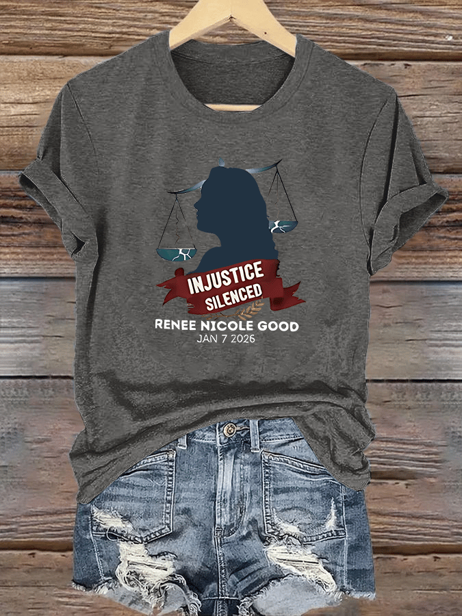 Women's  Justice for Renee Nicole Good T-Shirt