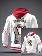 Men's  Puerto Rico Print Hoodie