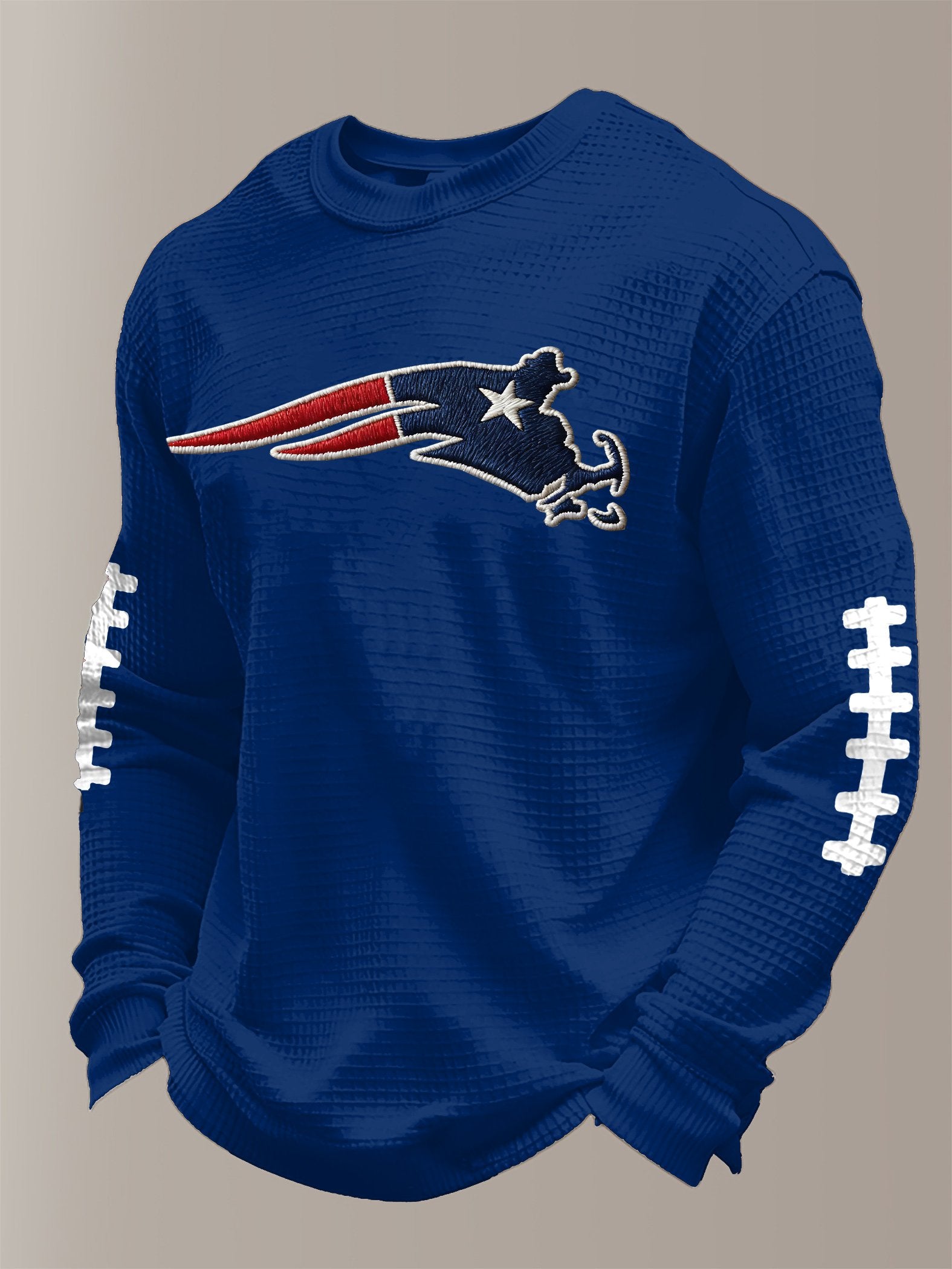 Men's Football Print Waffle T-Shirt