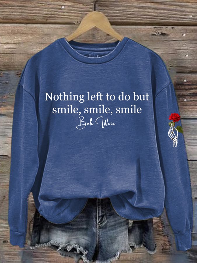 🔥Buy 3 Get 15% Off Women's Vintage Rock Tribute Print Casual Sweatshirt